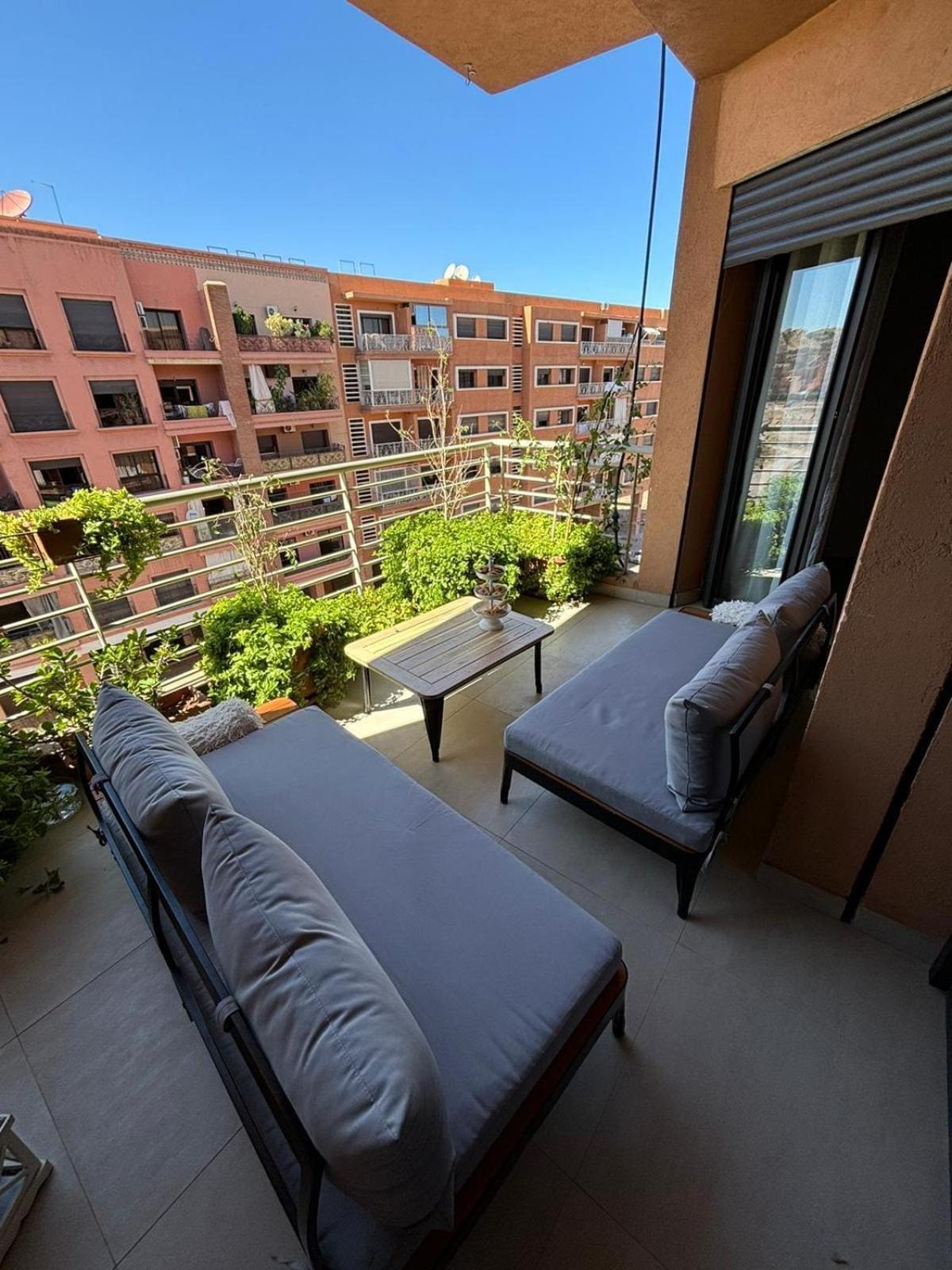 Appartement Neuf Climatise, Centre Marrakech. Marrakesh Eksteriør bilde