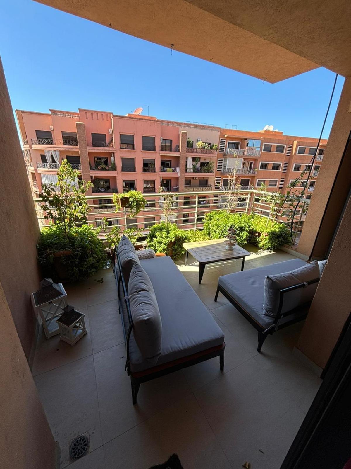 Appartement Neuf Climatise, Centre Marrakech. Marrakesh Eksteriør bilde