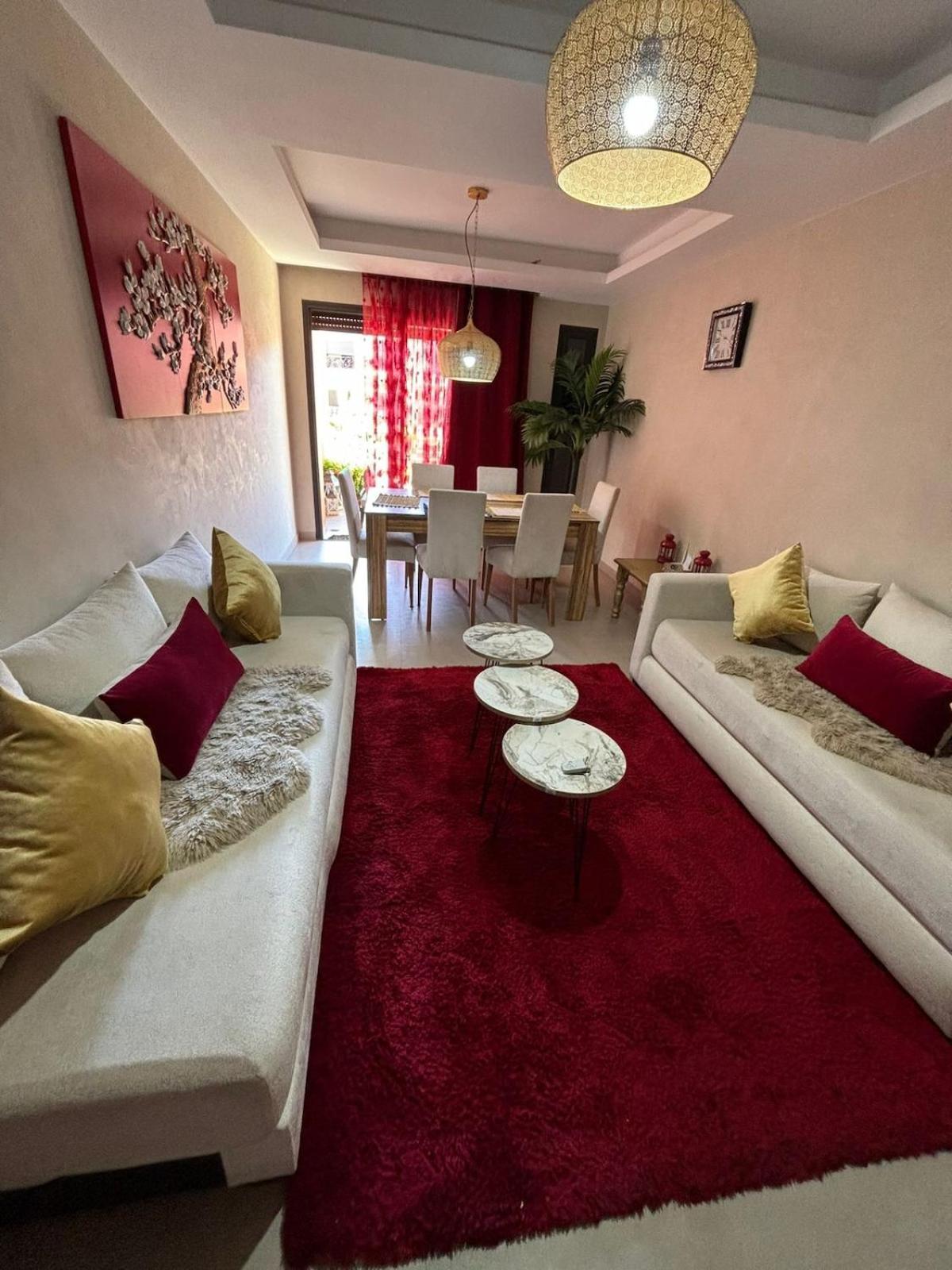 Appartement Neuf Climatise, Centre Marrakech. Marrakesh Eksteriør bilde